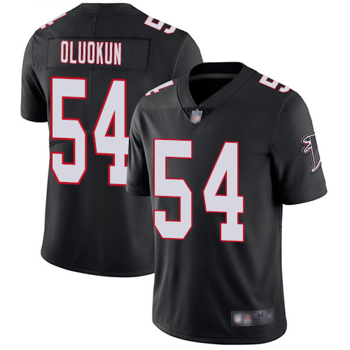 Atlanta Falcons Limited Black Men Foye Oluokun Alternate Jersey NFL Football #54 Vapor Untouchable